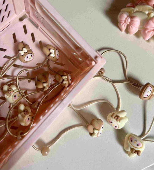 My Melody hair ties Pair