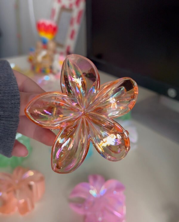 Crystal Blossom Claw Clip