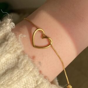 twisted heart bracelet